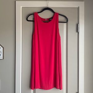 LuLu’s Hot Pink Sassy Sweetheart Shift Dress